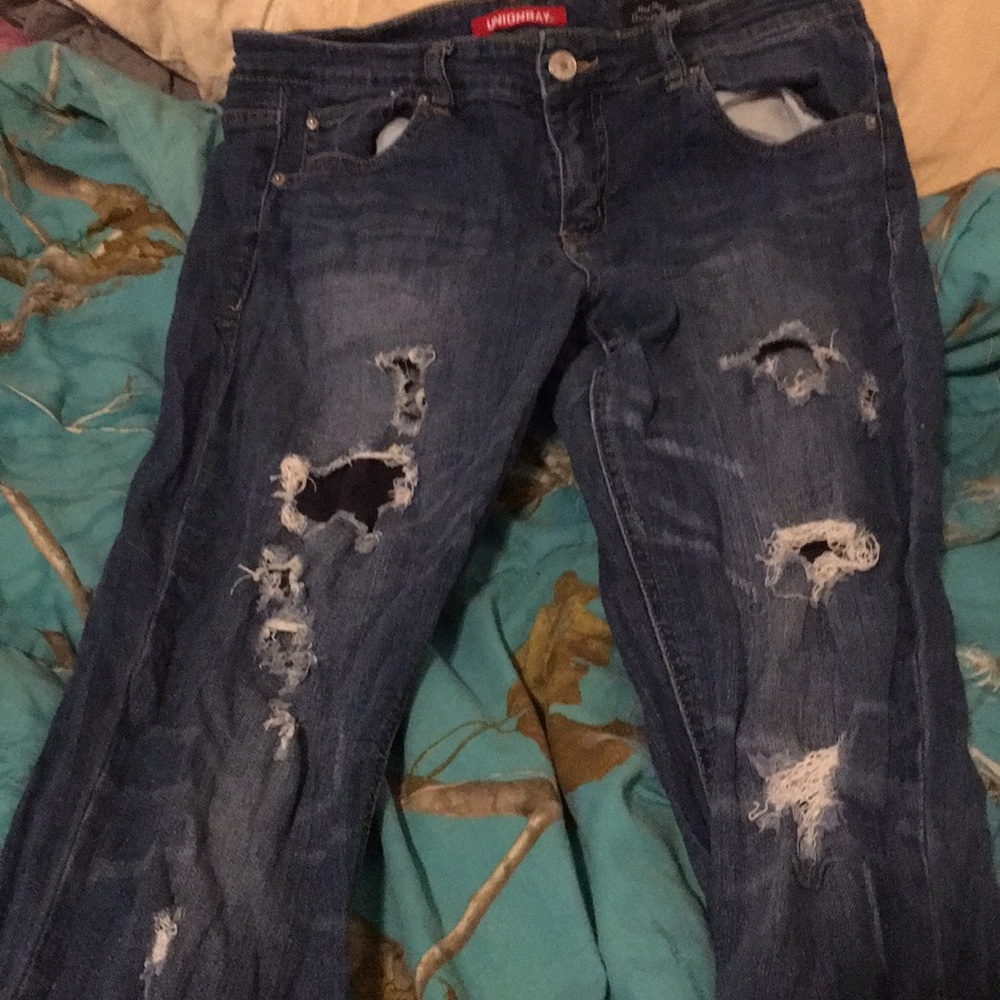Ripped jeans